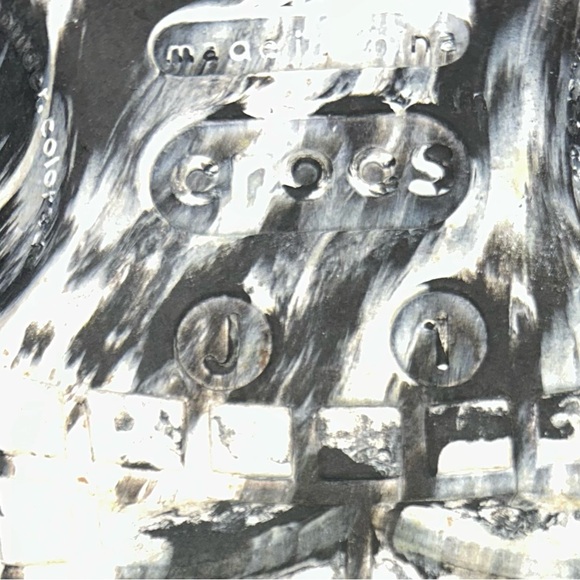 CROCS Kids Zebra Pattern Clogs - Picture 7 of 7